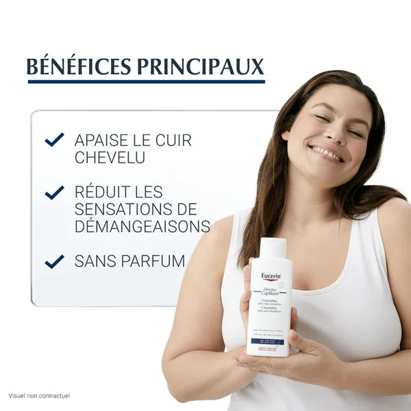 DERMO-CAPILLAIRE - Shampoing Calmant 5% d'Urée - Cuir Chevelu Sec et Irrité, 250ml
