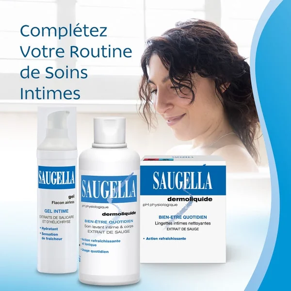 Dermoliquide Soin Lavant Intime et Corps - Bien-être Quotidien, 2x500ml