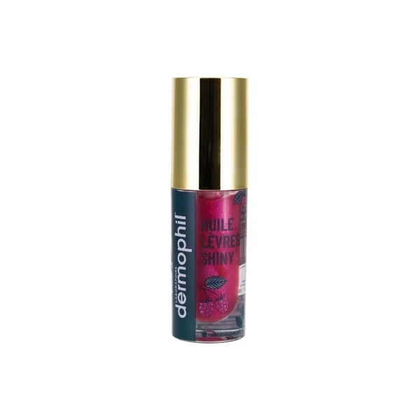 Dermophil Indien Huile Lèvres Shiny 5 ml - Teinte : Framboise