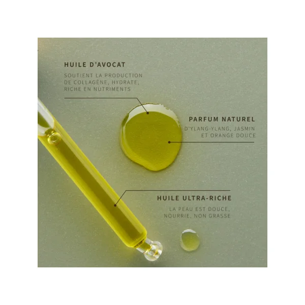 DIVINE HUILE VISAGE ROSE SAUVAGE ET AVOCAT - 30ML