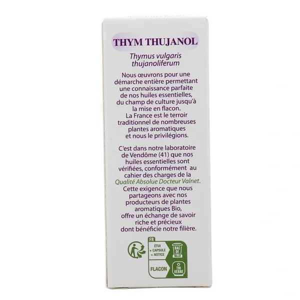 Docteur Valnet Huile Essentielle de Thym Thujanol