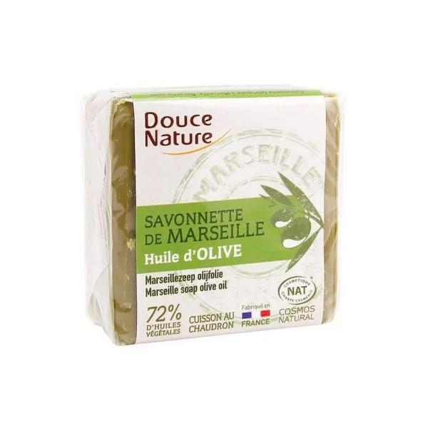 Douce Nature Savonnette de Marseille Huile d'Olive 100 g
