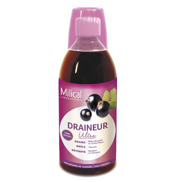 Draineur minceur ultra goût cassis, 500ml