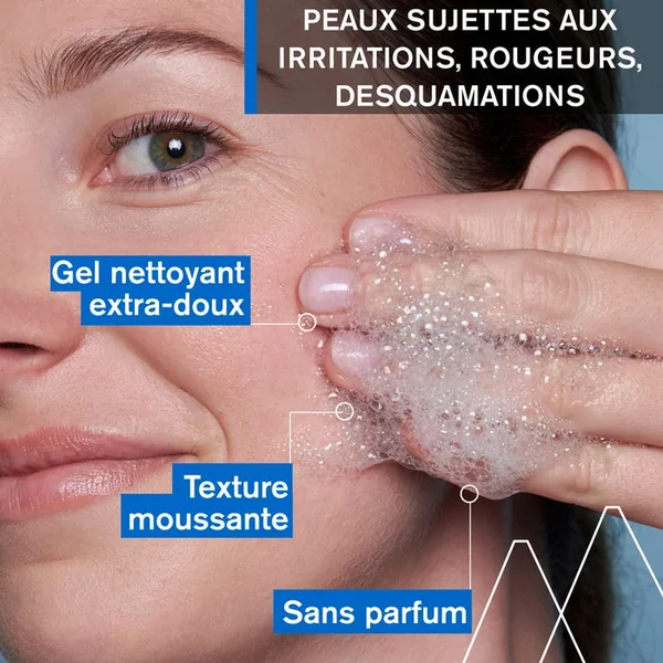 DS - Gel Moussant Régulateur - Visage et Corps - Peaux Irritées, 150ml