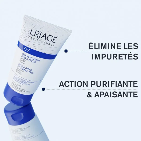 DS - Gel Moussant Régulateur - Visage et Corps - Peaux Irritées, 150ml