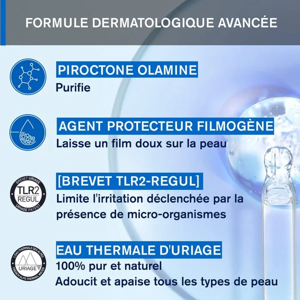 DS - Gel Moussant Régulateur - Visage et Corps - Peaux Irritées, 150ml