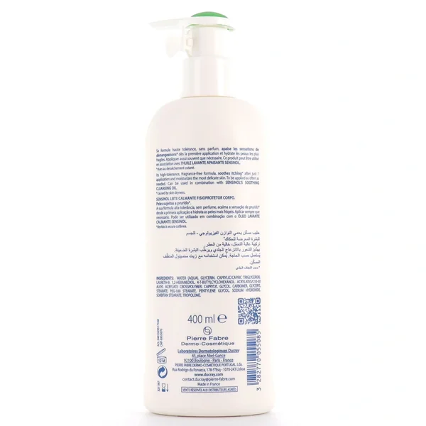 Ducray Sensinol Lait Corps Apaisant
