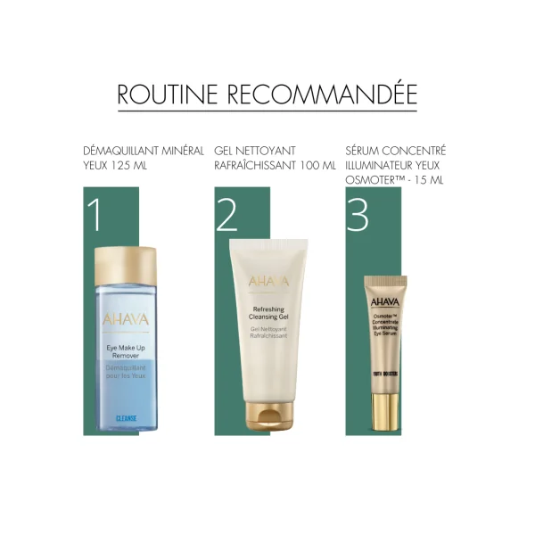 Démaquillant minéral pour les yeux 125 ml AHAVA