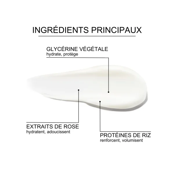 Démêlant volume aux extraits de rose 200 ml