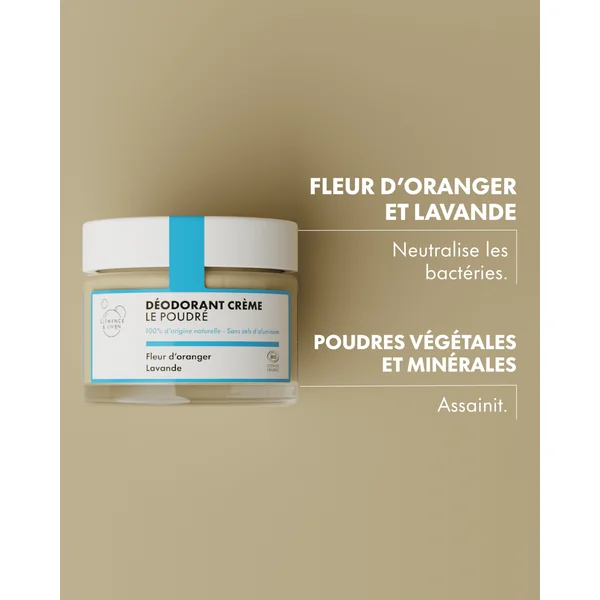 Déodorant naturel le poudré