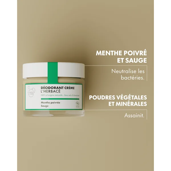 Déodorant naturel l'herbacé
