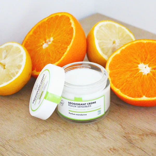 Déodorant naturel peaux sensibles mandarine