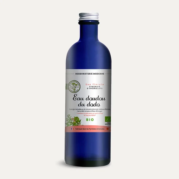 Eau Doudou du Dodo BIO (synergie d'Hydrolats) des Pyrénées-Orientales