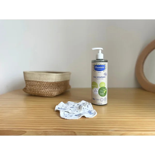 Eau micellaire sans rinçage certifiée BIO