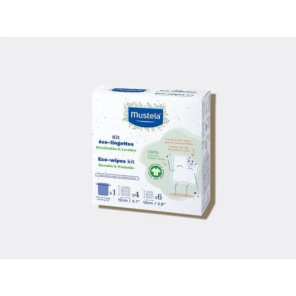 Eco-lingettes 100% coton BIO