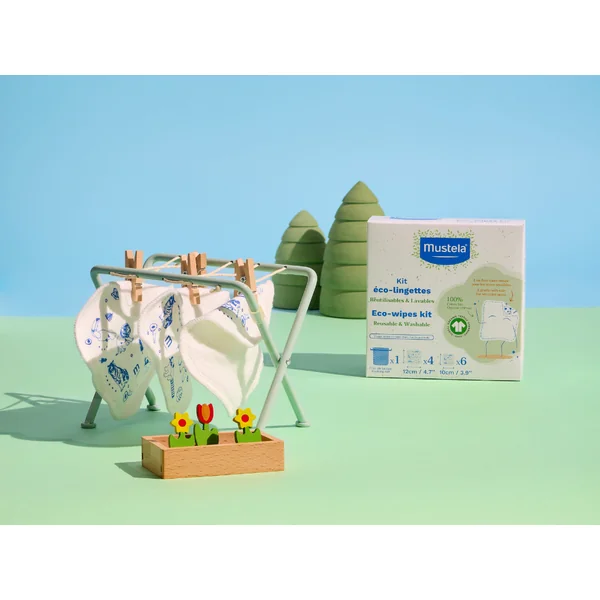 Eco-lingettes 100% coton BIO