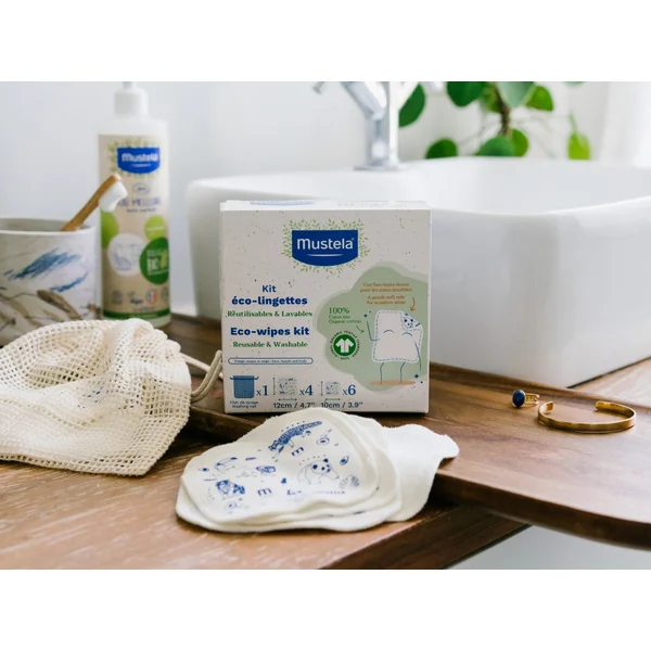 Eco-lingettes 100% coton BIO