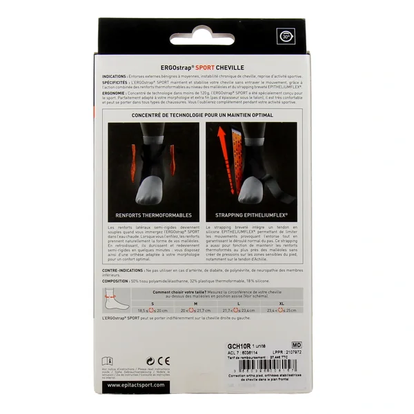 Epitact Ergostrap Sport Chevillère