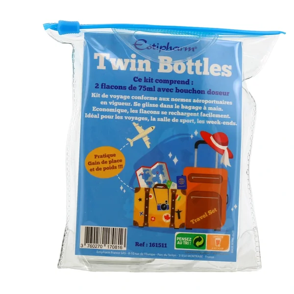 Estipharm Kit Flacons de Voyage