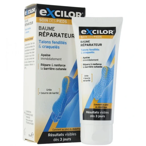 Excilor Baume Réparateur Talons Fendus