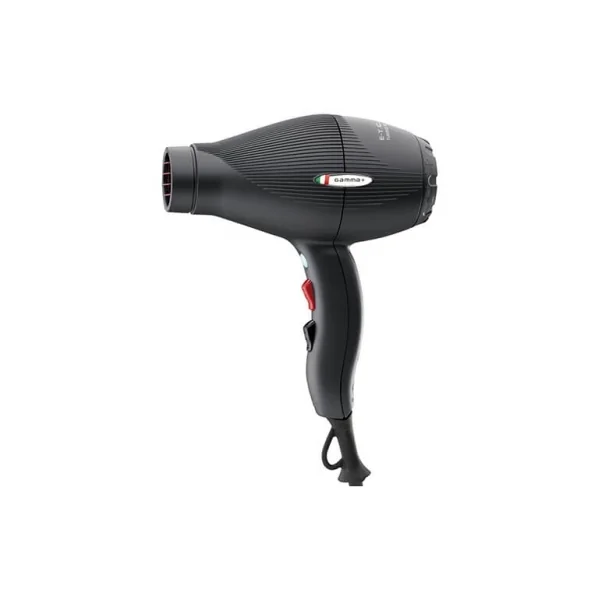 Gamma Piu Sèche-cheveux E-T.C Light Noir Opaque Premium Edition