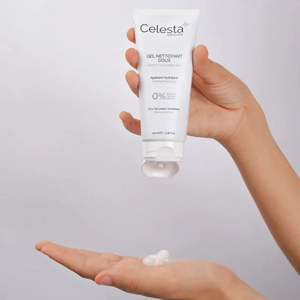 Gamme complète Celesta Skincare pour peaux sensibles