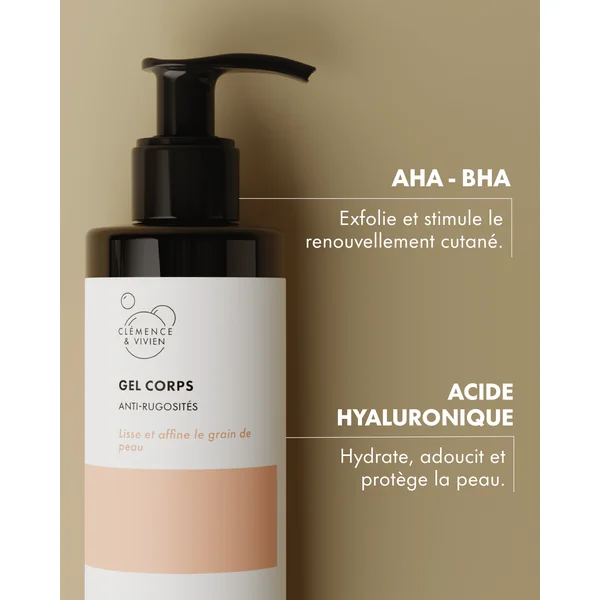 Gel corps anti-rugosités