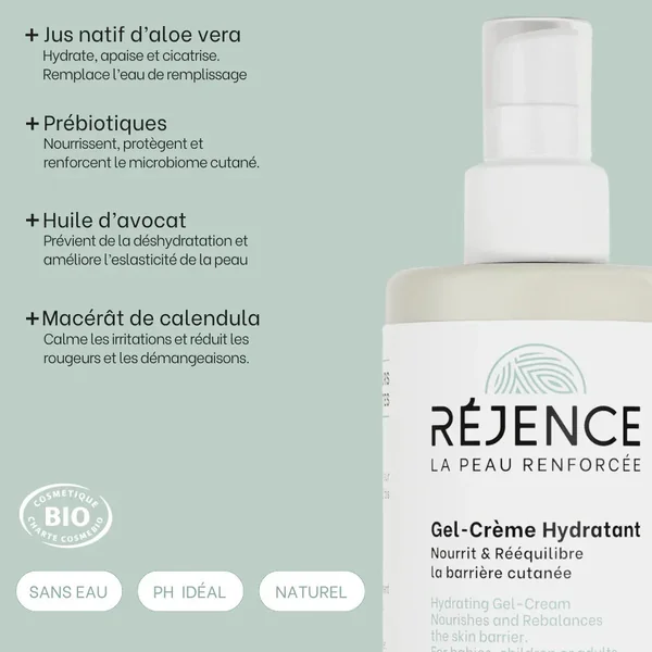 Gel-crème hydratant - 300mL
