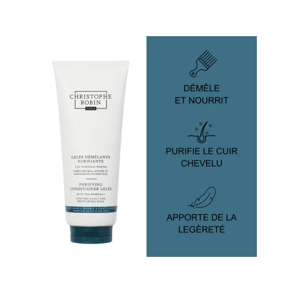 Gelée démêlante purifiante aux minéraux marins 200 ml