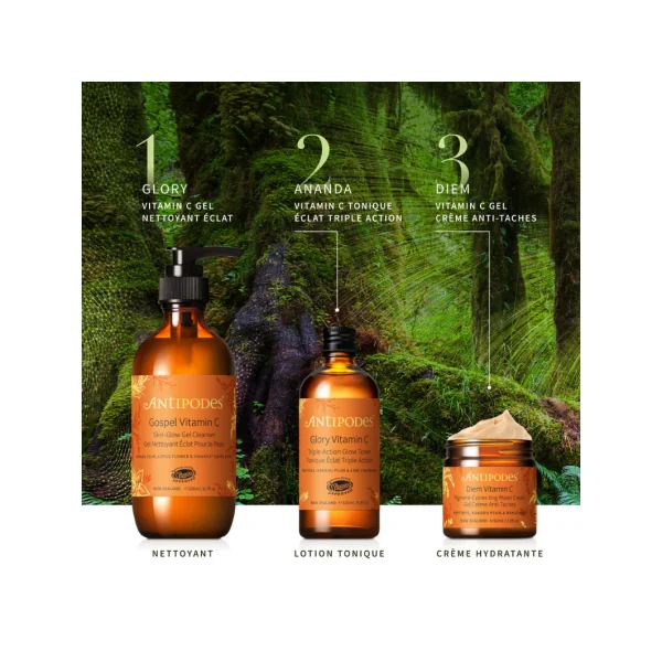 Glory Vitamin C Tonique Éclat Triple Action - 100ml