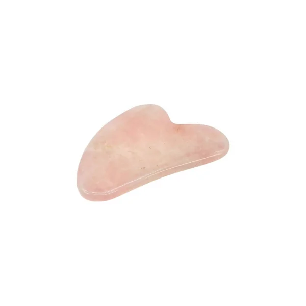 GUA SHA en quartz rose