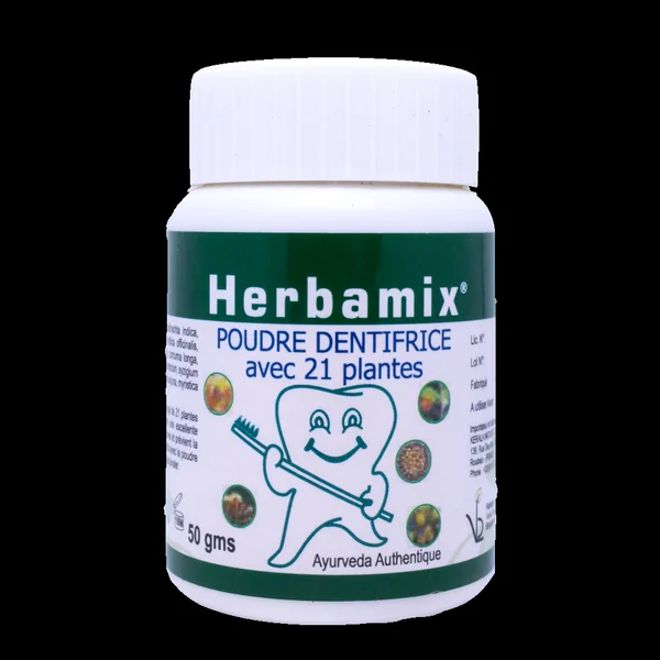 Herbamix - Poudre dentifrice avec 21 plantes
