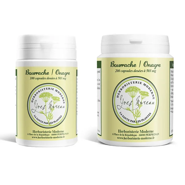 Huile de Bourrache / Onagre BIO (Capsules)