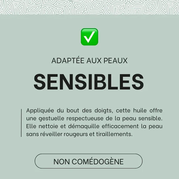 Huile démaquillante