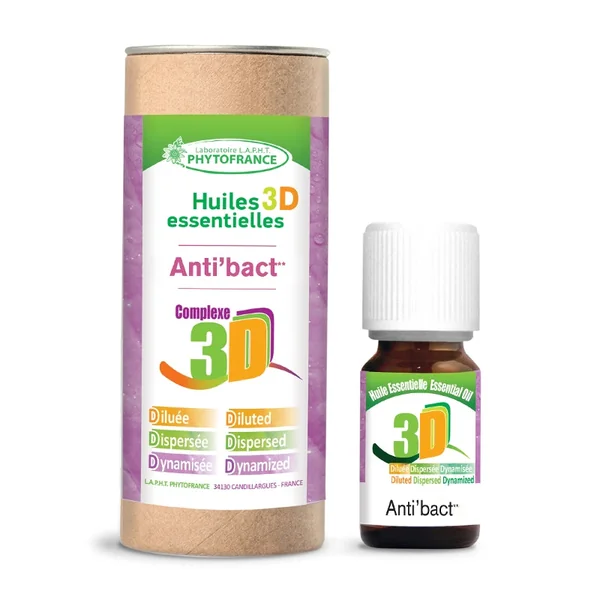 Huile essentielle complexe 3D - Anti'Bact