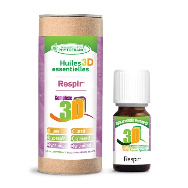 Huile essentielle complexe 3D - Respire