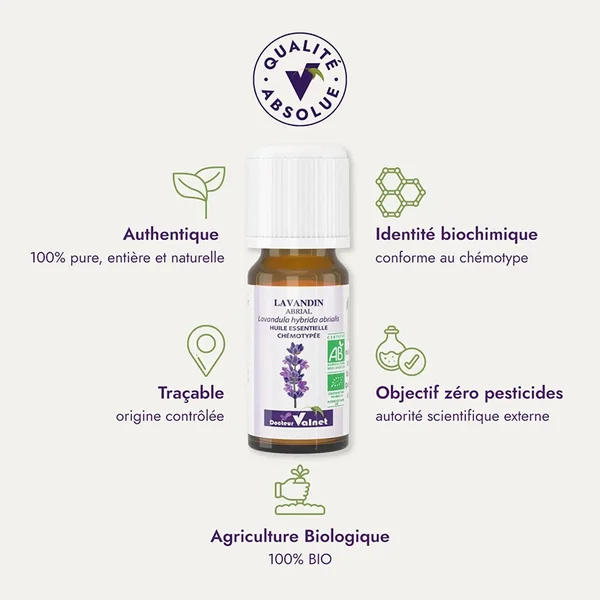 Huile essentielle Lavandin Abrial BIO