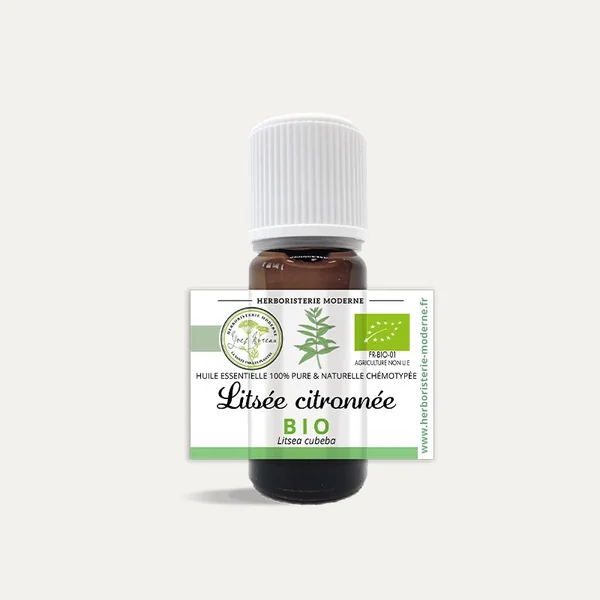 Huile essentielle Litsée Citronnée BIO