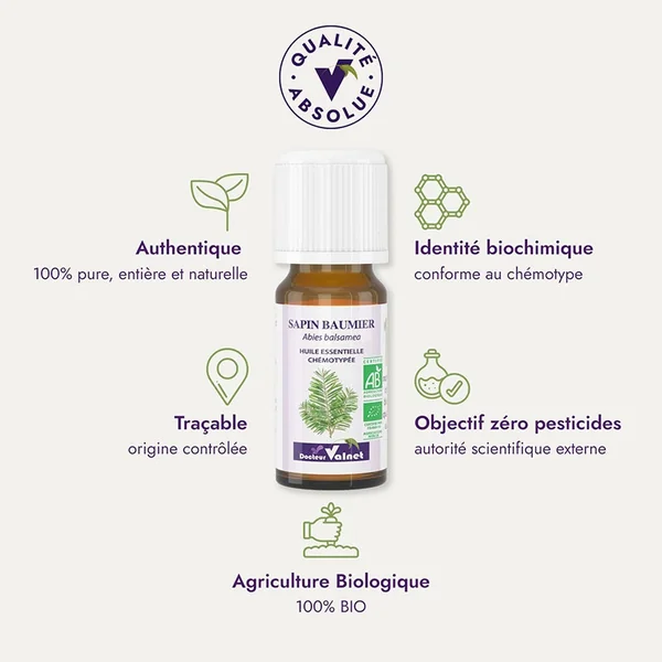 Huile essentielle Sapin Baumier BIO