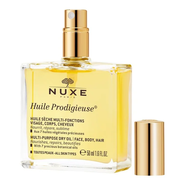 HUILE PRODIGIEUSE - Huile Sèche Multi-Fonctions - Tous Types de Peaux, 50ml