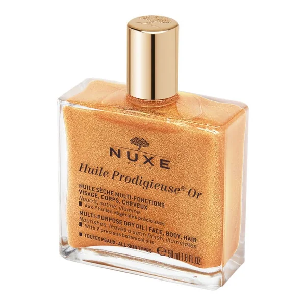 HUILE PRODIGIEUSE OR - Huile Sèche Multi-Fonctions - Tous Types de Peaux, 50ml