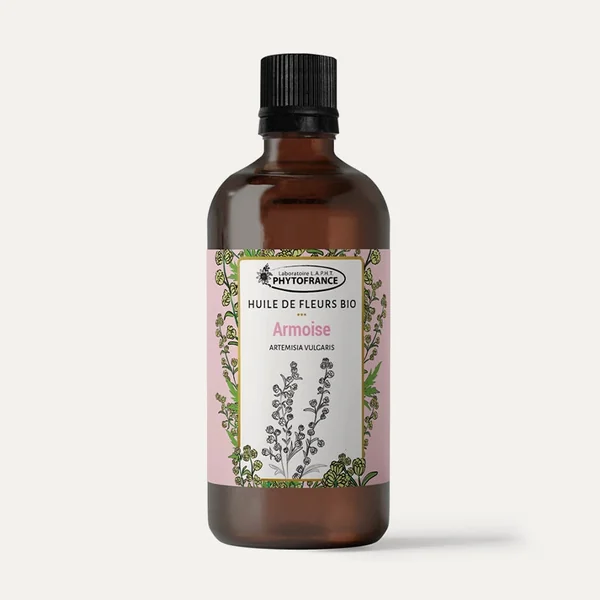 Huile végétale Armoise fleurs BIO