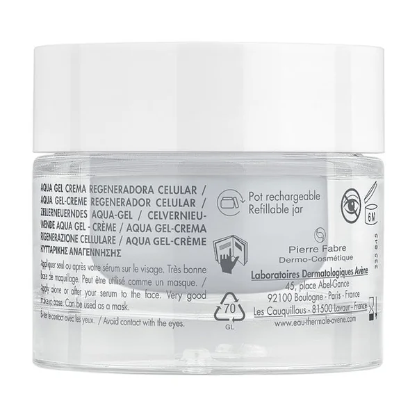 HYALURON ACTIV B3 - Aqua Gel-Crème Régénération Cellulaire - Visage - Tous Types de Peaux, 50ml