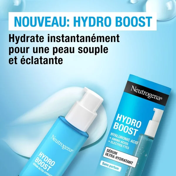 HYDRO-BOOST - Sérum Ultra Hydratant - Tous Types de Peaux, 30ml