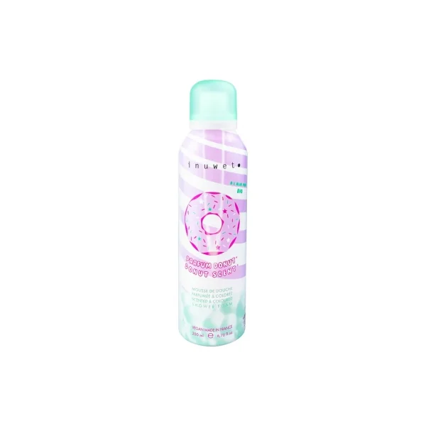 Inuwet Mousse de Douche Parfumée & Colorée Donut 200 ml