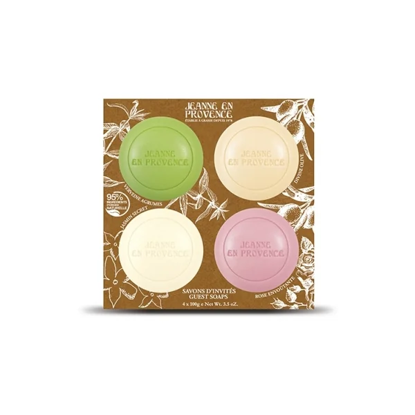 Jeanne en Provence Coffret Savons d'Invités