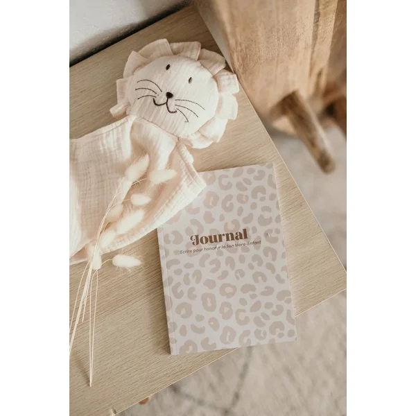 Journal de grossesse soft touch 80 pages - Fabriqué en France