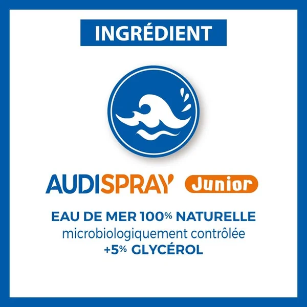 JUNIOR - Hygiène de l'Oreille Spray Oreille - De 3 à 12 Ans, 25ml