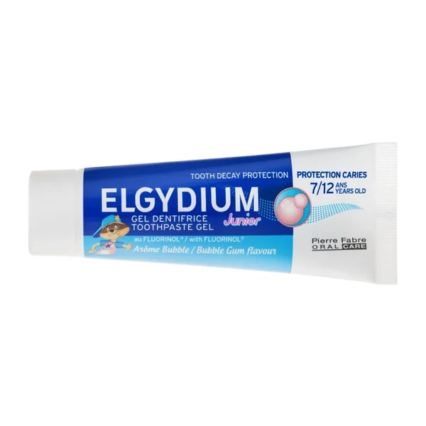 JUNIOR - PROTECTION CARIES - Gel Dentifrice Bubble Gum 7-12 ans, 50ml