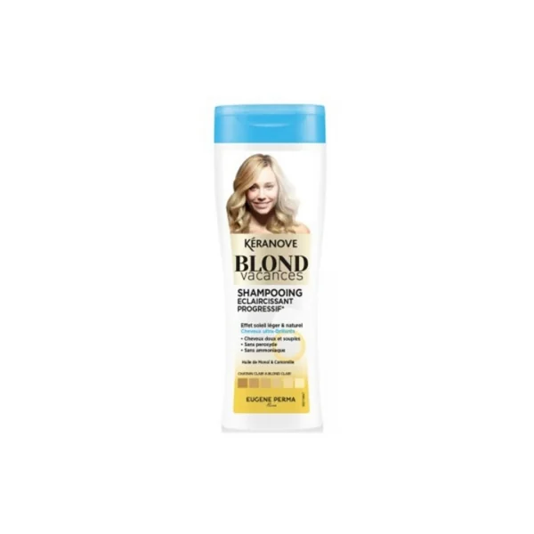 Kéranove Shampoing Eclaircissant Progressif Blond Vacances